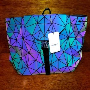 NWT Lovevook Backpack Luminous Iridescent Cute
